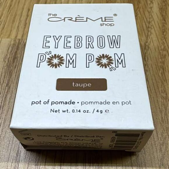 The Crème Shop Eyebrow Pom Pom – Taupe | Brow Pomade - Picture 9 of 13